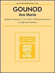 Ave Maria Vocal Solo & Collections sheet music cover